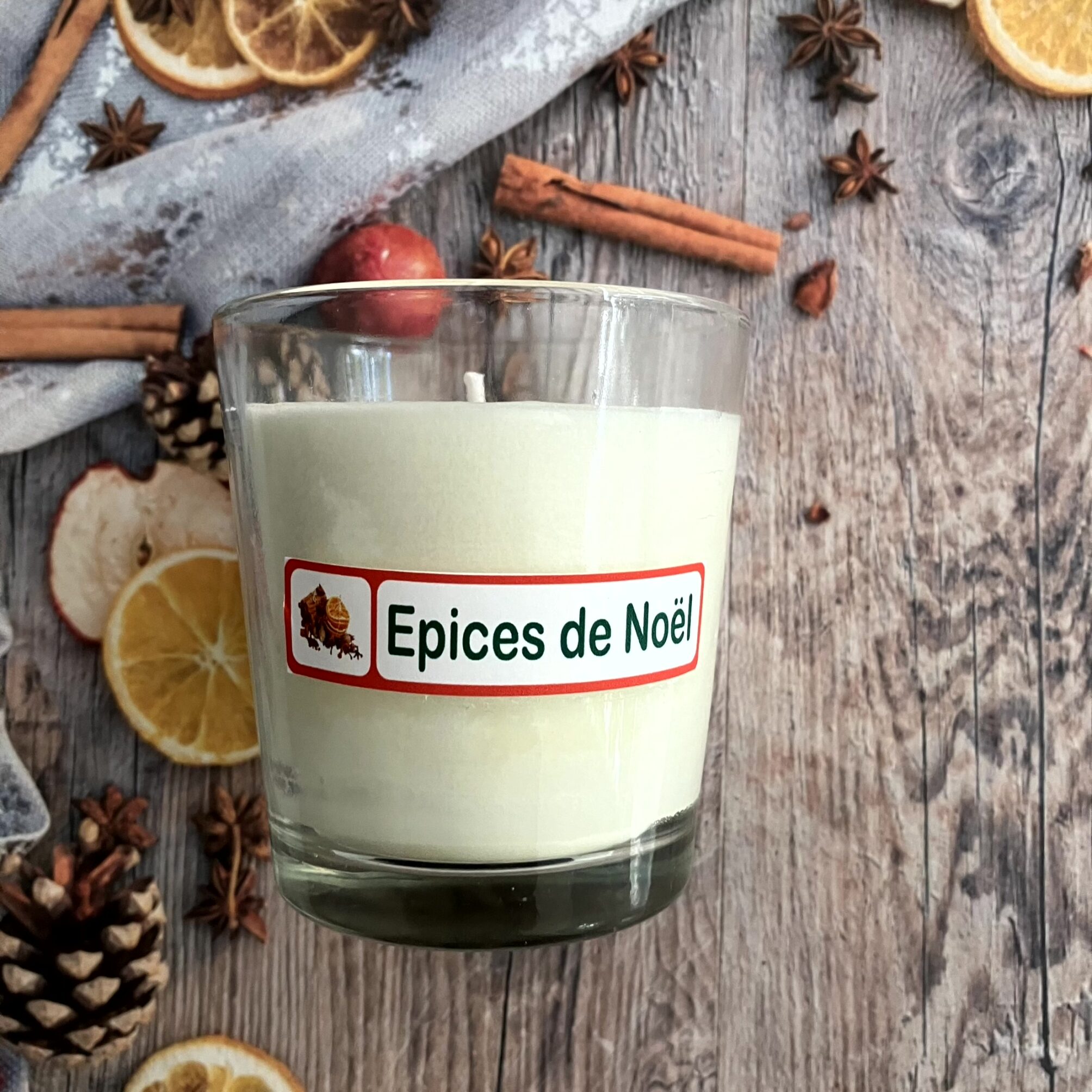 Bougie de Noël